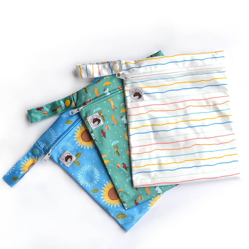 Fashion reusable nappy wet bag